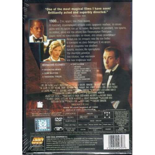 The Legend of 1900 DVD