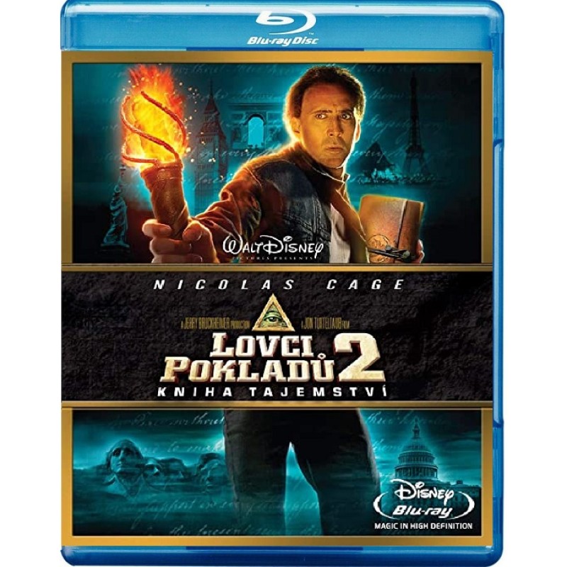 Στα ίχνη του χαμένου θησαυρού 2: Το βιβλίο με τα μυστικά [Blu-ray]