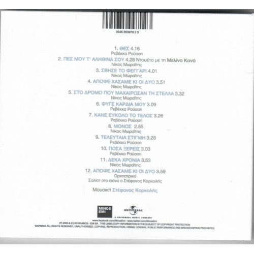 Dimitris Mitropanos - Pes Mou t Alithina Sou (CD)