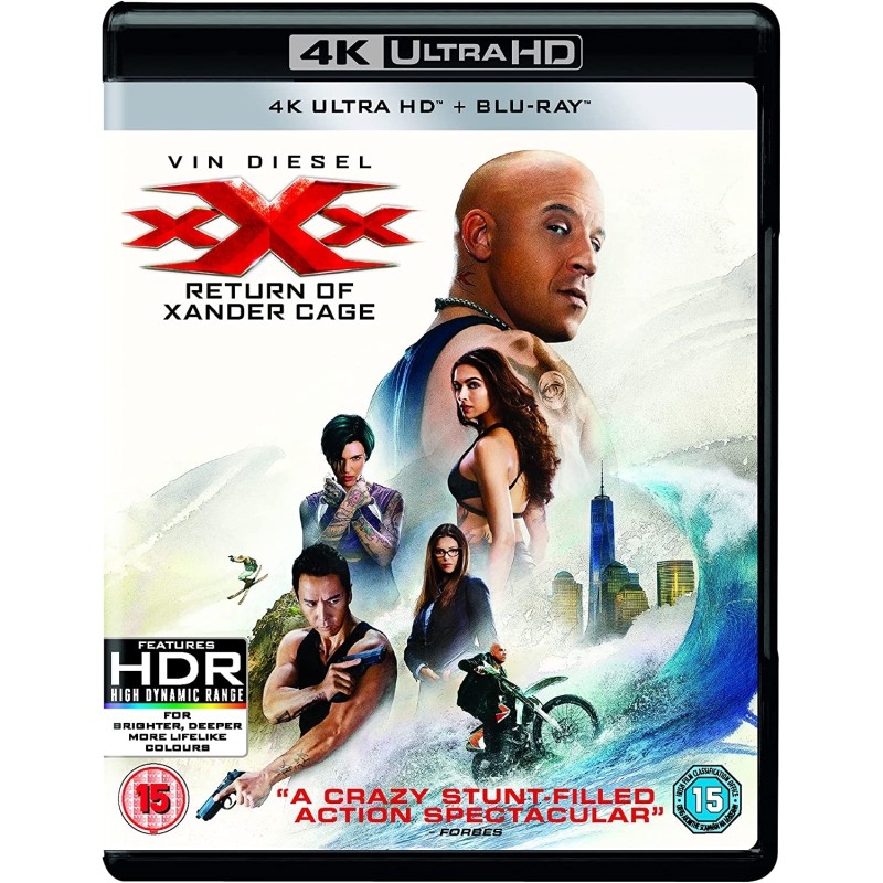 xXx: Επανεκκίνηση [4K Ultra HD + Blu-ray]