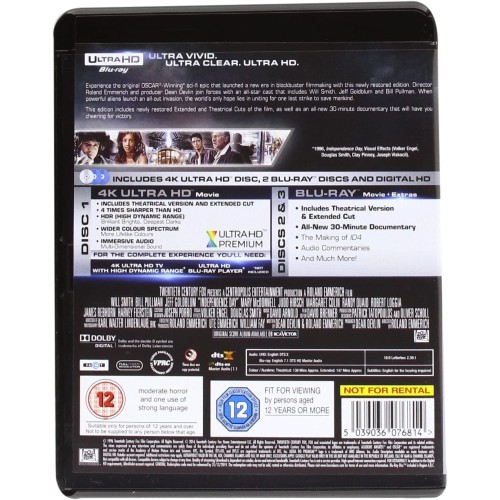 Ημέρα Ανεξαρτησίας (4K Ultra HD + Blu-ray)