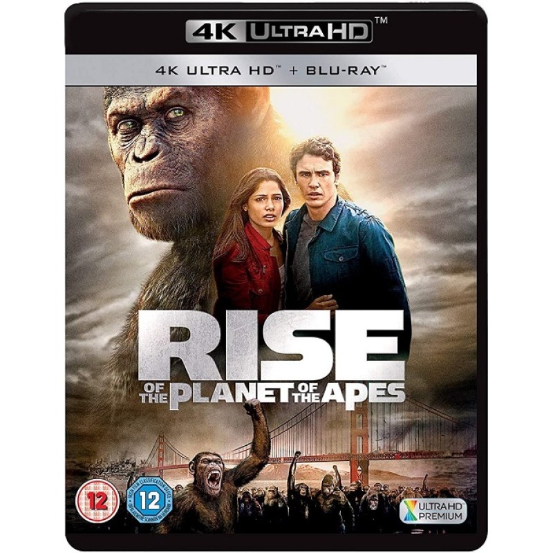 Ο Πλανήτης των Πιθήκων: Η Εξέγερση [4K Ultra HD + Blu-ray]