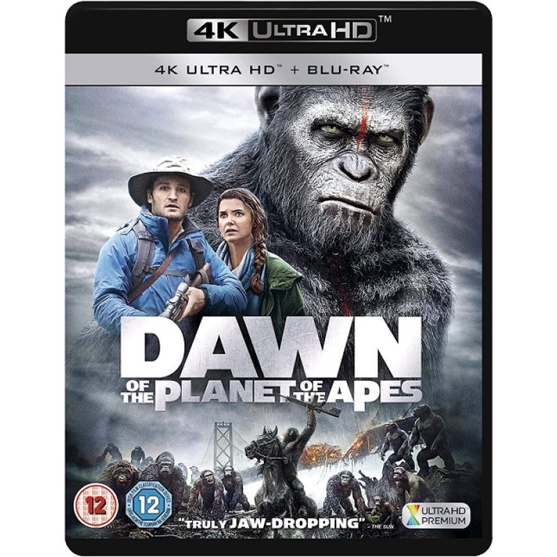 Ο πλανήτης των πιθήκων: Η αυγή [4K Ultra HD + Blu-ray]