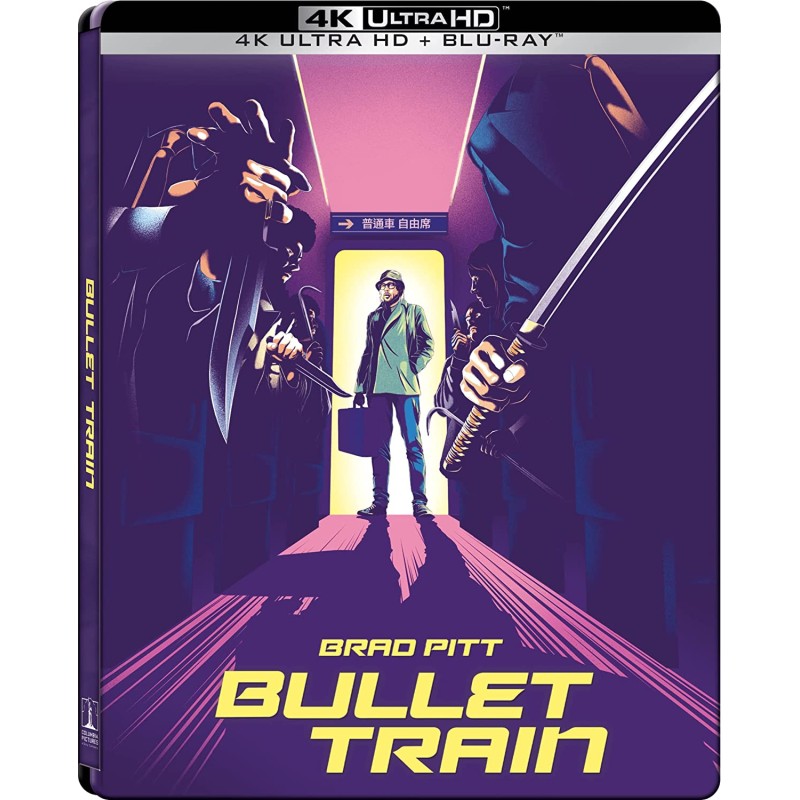 Bullet Train [4K Ultra HD + Blu-ray] [Steelbook]