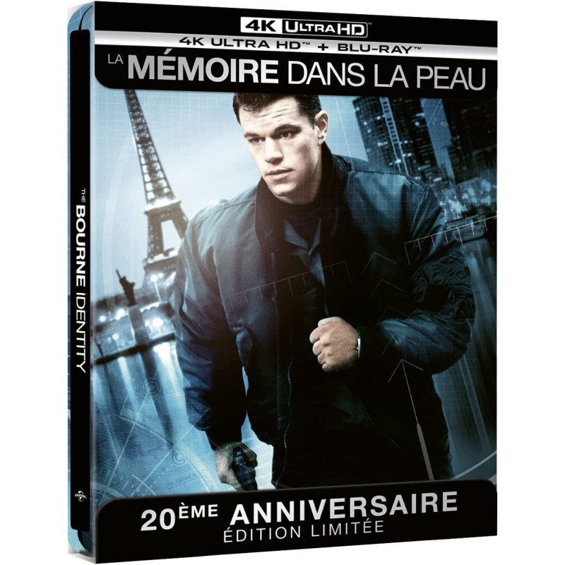 The Bourne Identity (4K Ultra HD + Blu-ray Steelbook)