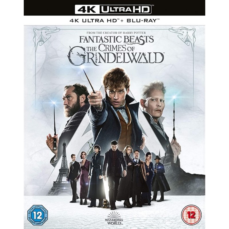 Φανταστικά ζώα: Τα εγκλήματα του Γκρίντελβαλντ [4K Ultra HD + Blu-ray]