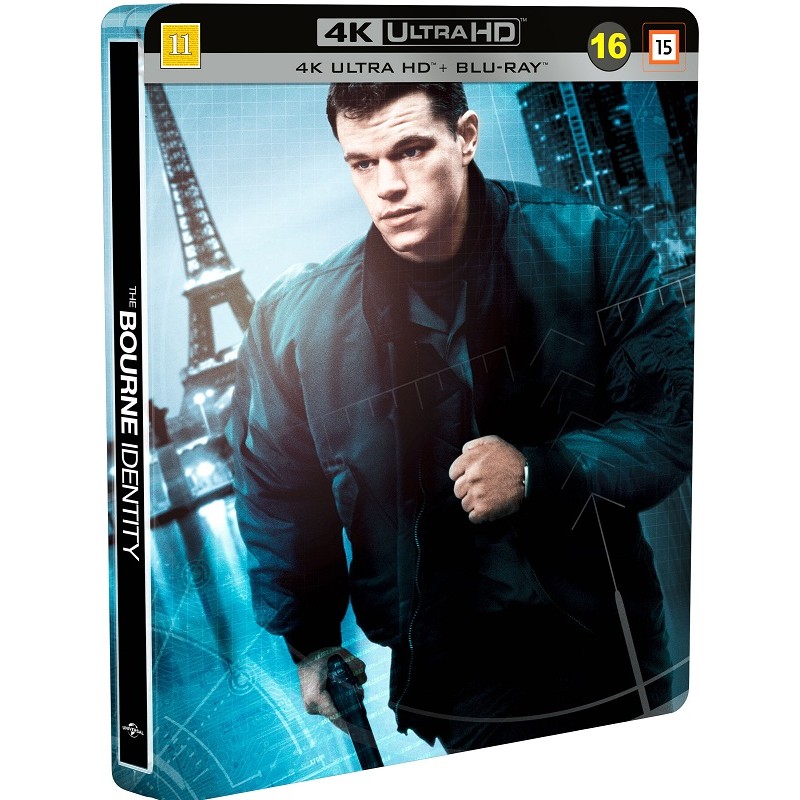 The Bourne Identity (4K Ultra HD + Blu-ray Steelbook)