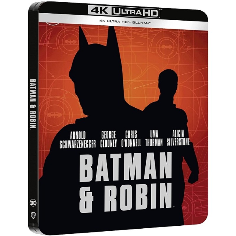 Μπάτμαν & Ρόμπιν [4K Ultra HD + Blu-ray] [Steelbook]