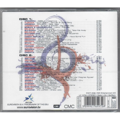 Eurovision Song Contest: Belgrade 2008 [2CD]