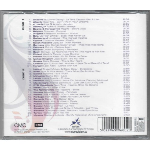 Eurovision Song Contest Moscow 2009 [2CD]