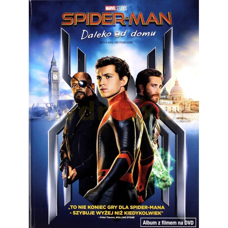 Spider-Man: Μακριά από τον τόπο του [DVD] [Booklet]
