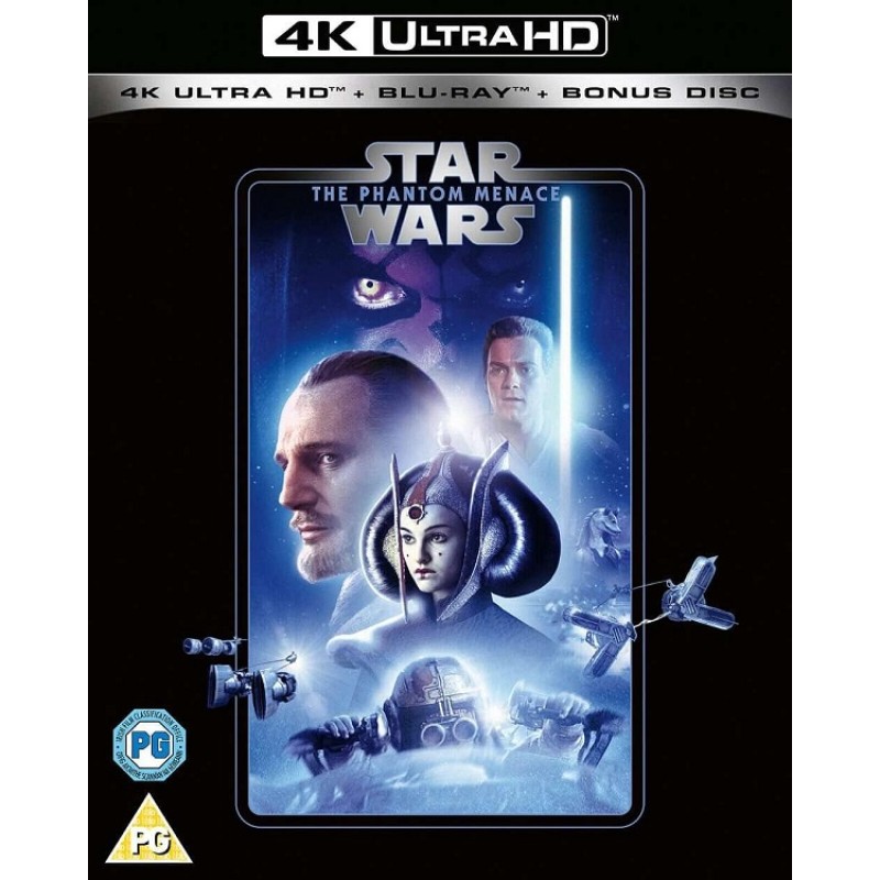 Star Wars: Επεισόδιο 1 - Η αόρατη απειλή (4K Ultra HD + Blu-ray + Bonus Disc)