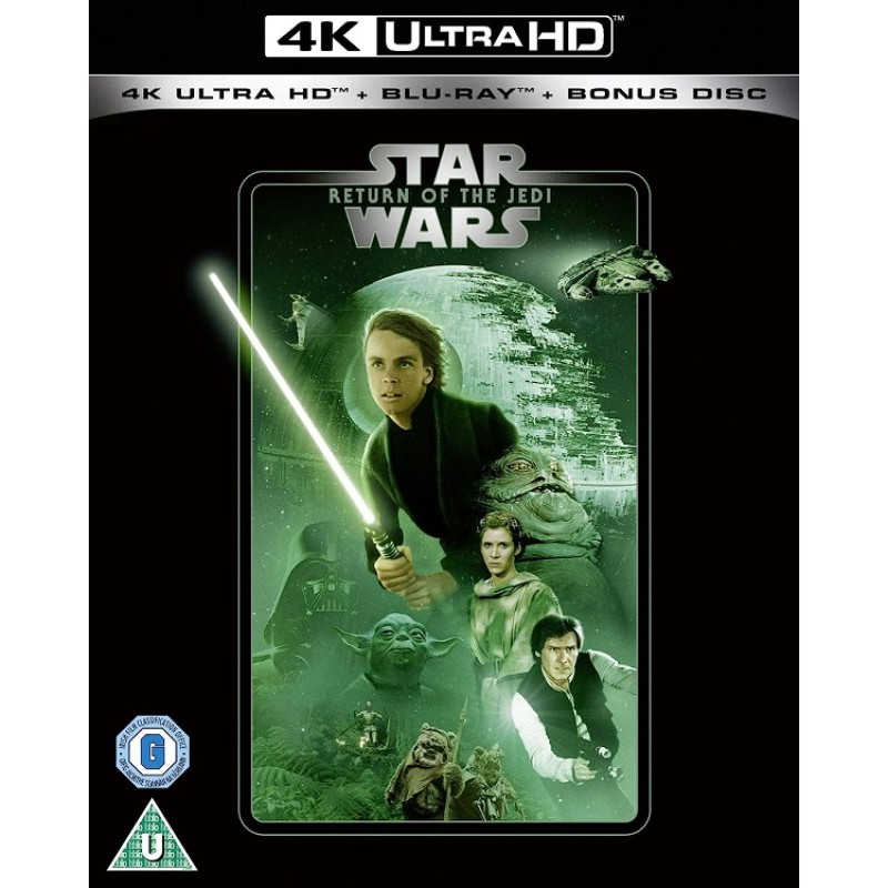 Star Wars: Επεισόδιο 6 - Η επιστροφή των Τζεντάι [4K Ultra HD + Blu-ray]
