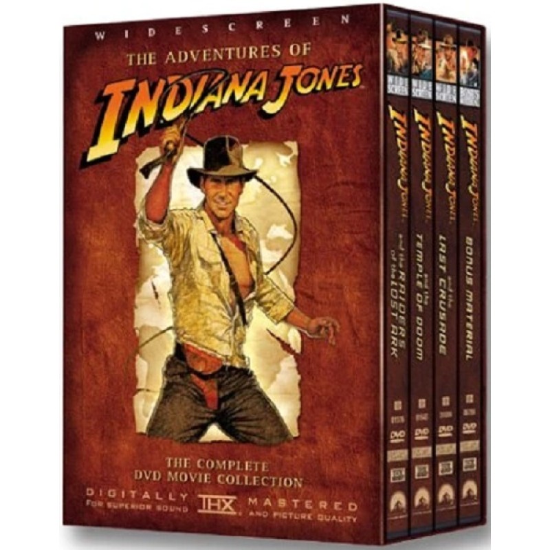 Ο Ιντιάνα Τζόουνς - οι ολοκληρωμένες περιπετειες [4 DVD]