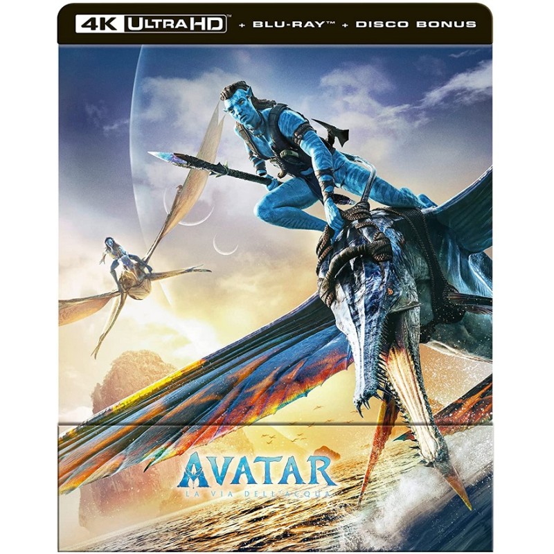 Avatar: The Way of Water [4K Ultra HD + Blu-ray + Bonus Disc] [Steelbook]