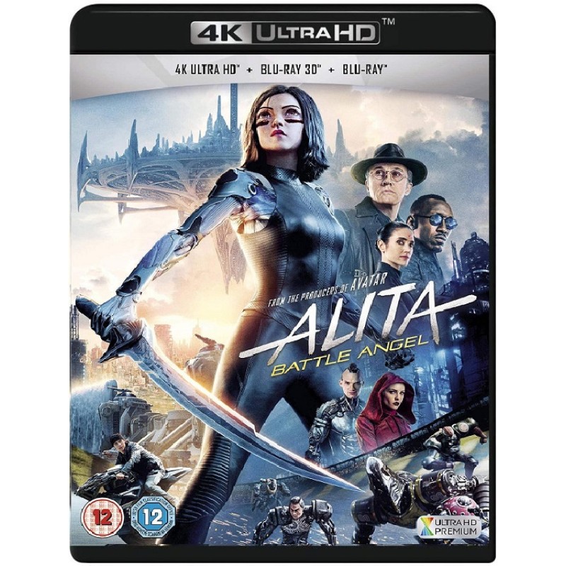 Αλίτα: Ο άγγελος της μάχης [4K Ultra HD + 3D + Blu-ray]