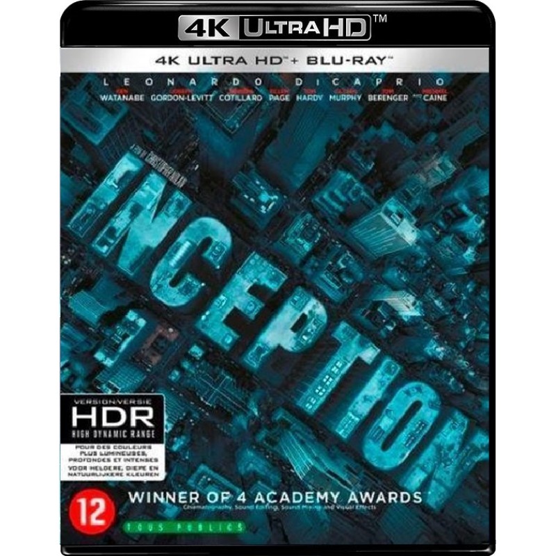 Inception [4K Ultra HD + Blu-ray]