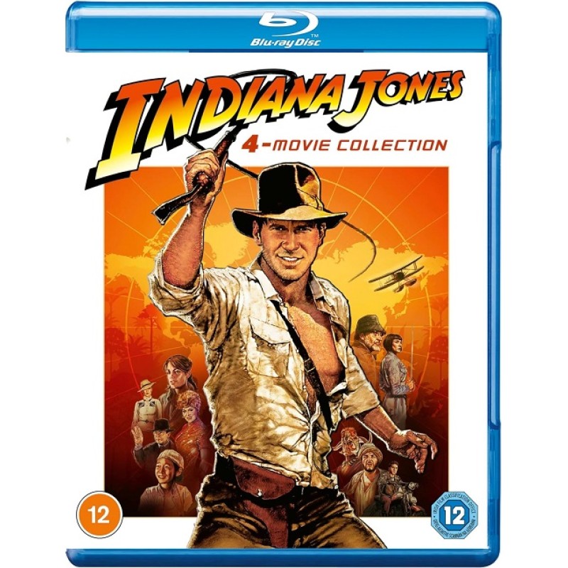 Ο Ιντιάνα Τζόουνς - οι ολοκληρωμένες περιπετειες [4 Blu-Ray]