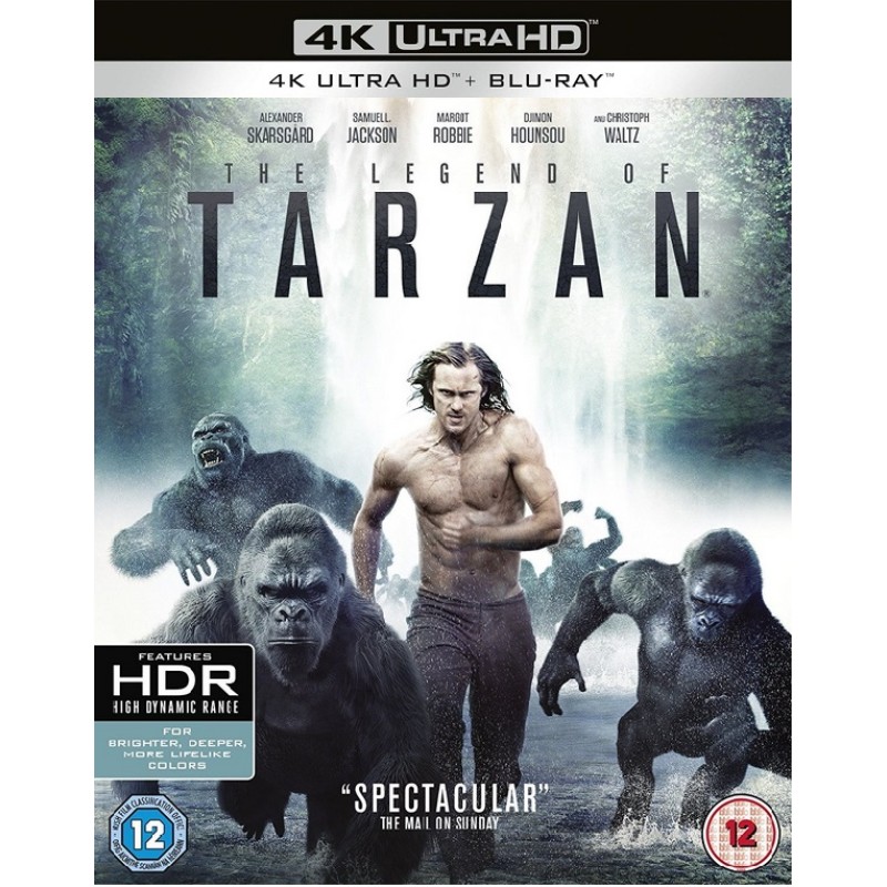 Ο θρύλος του Ταρζάν [4K Ultra HD + Blu-ray]