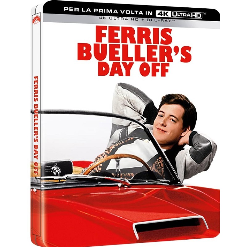 Ferris Buellers Day Off 4K Ultra HD + Blu-ray Steelbook