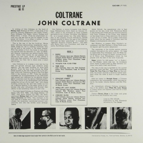 Coltrane [Βινύλιο LP] 
