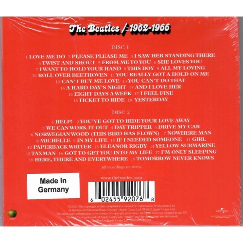 The Beatles - 1962 1966 [2CD]