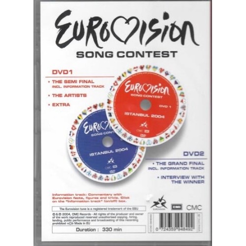 Eurovision Song Contest Istambul 2004 [2DVD] 
