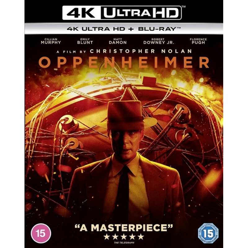 Oppenheimer [4K Ultra HD + Blu-Ray]
