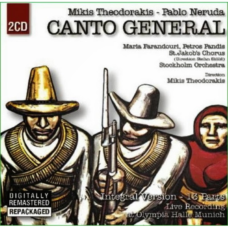 Canto General Pablo Neruda [2CD]