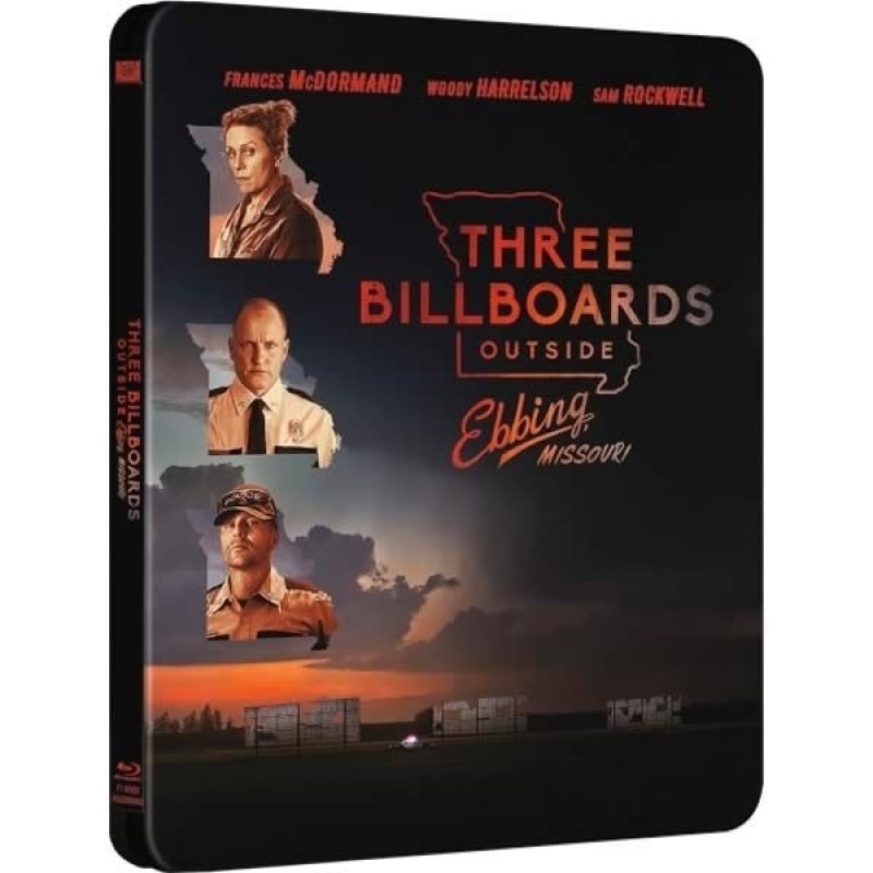 Three Billboards Outside Ebbing Missouri [Blu-ray] [Steelbook]