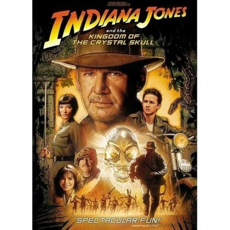 Ιντιάνα Τζόουνς - Tο Βασίλειο του Κρυστάλλινου Κρανίου [DVD]