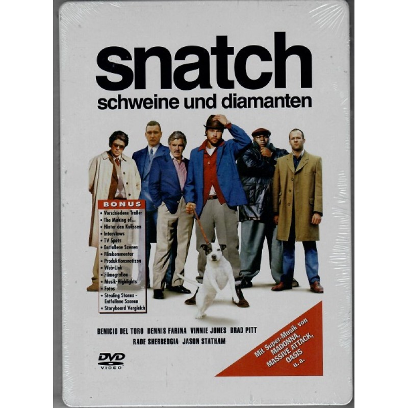 Snatch [DVD] [Steelbook]