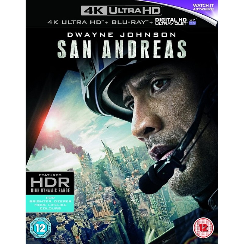 San Andreas [4K Ultra HD + Blu-Ray]