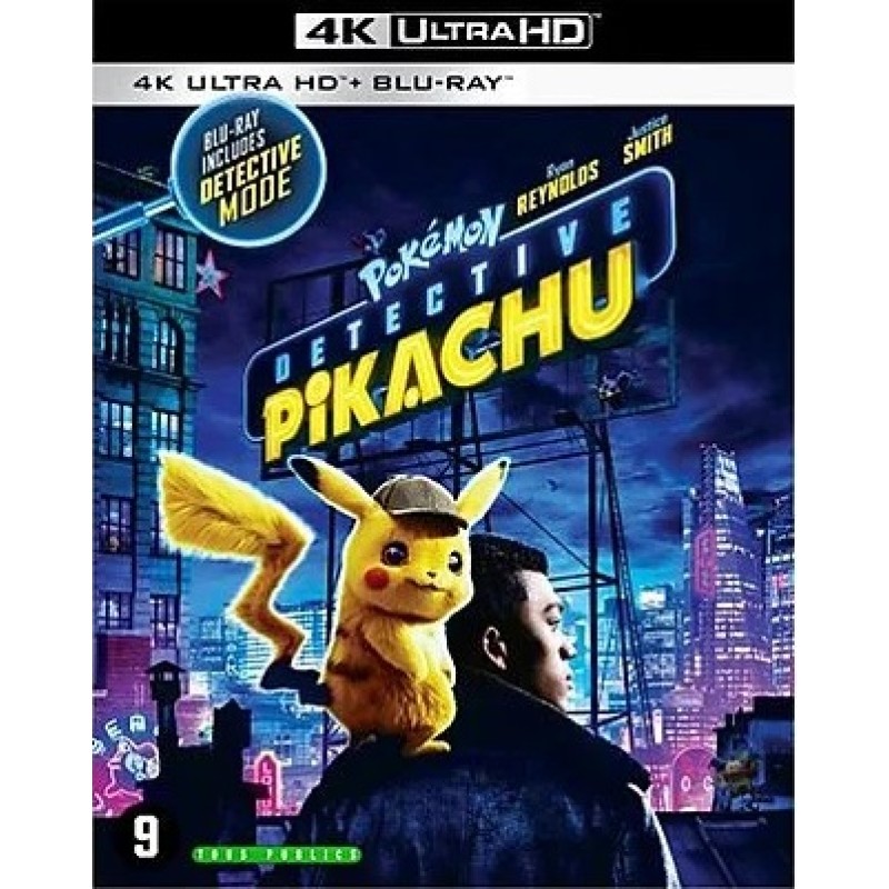 Πόκεμον Ντετέκτιβ Πίκατσου [4K Ultra HD + Blu-ray]