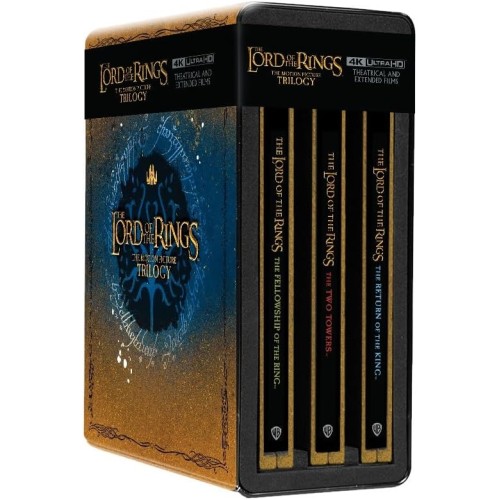 Ο Αρχοντας Των Δαχτυλιδιών - Trilogy Theatrical and Extended Limited Edition Collection [4K Ultra HD] [Steelbook]