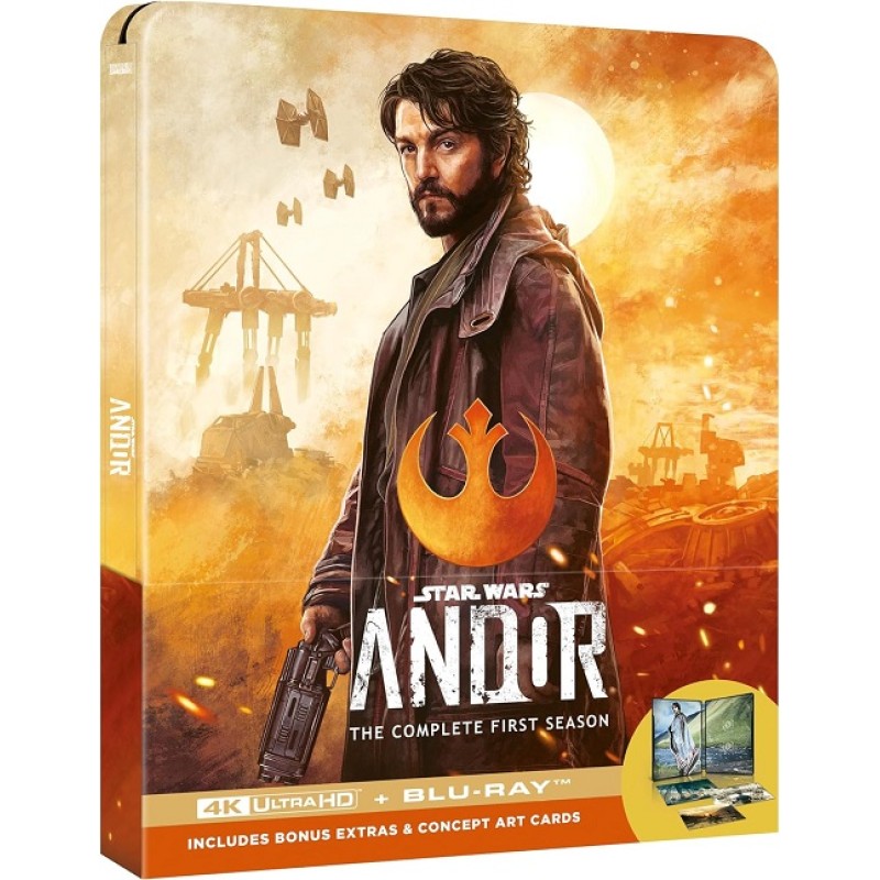 Star Wars Andor - The Complete First Season [4K Ultra HD] [Steelbook]
