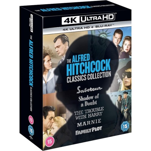 AlfreHitchcock Classic Collection 2 (5 Films) [4K Ultra HD + Blu-Ray] [4K Ultra HD + Blu-ray]