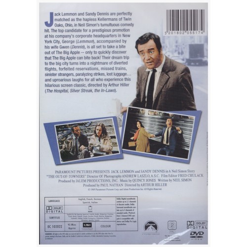 The Out of Towners (1970) [DVD]