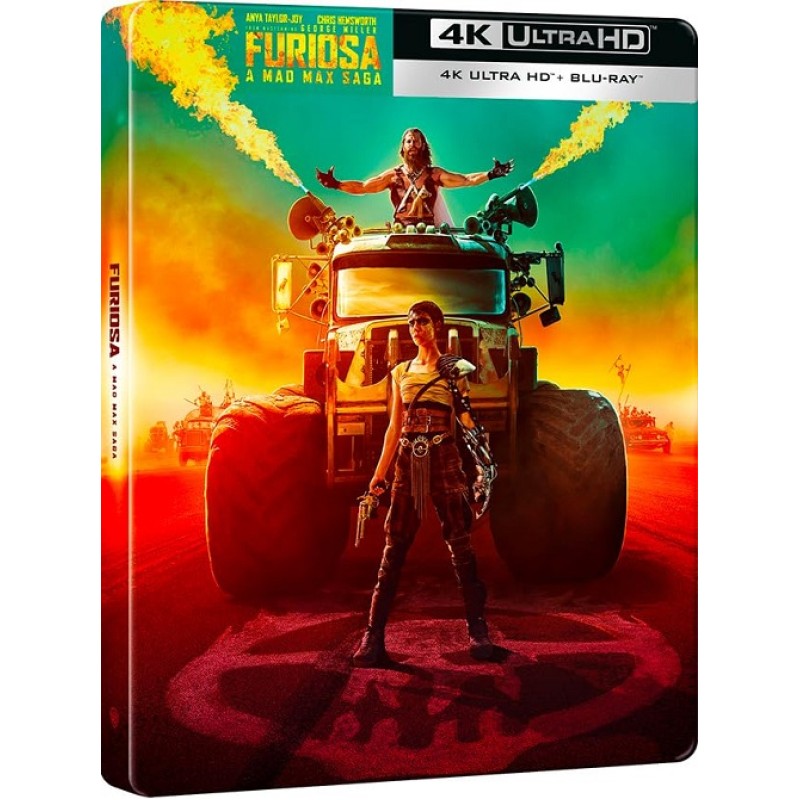 Μαντ Μαξ 5 - Furiosa A Mad Max Saga [4K Ultra HD + Blu-ray] [Steelbook]