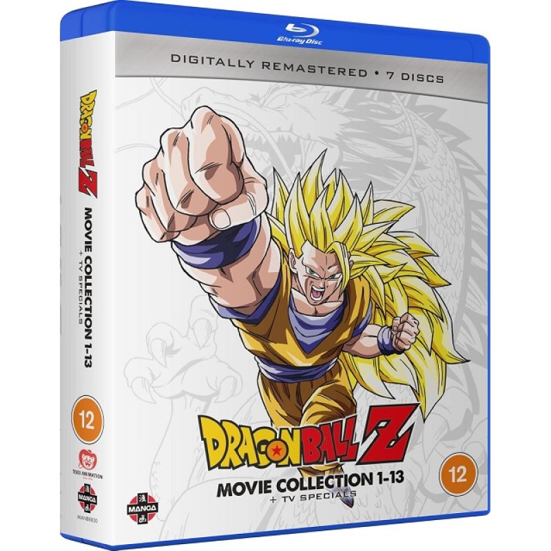 Dragon Ball Z Movie Complete Collection - Movies 1 to 13 + TV Specials (Blu-Ray)