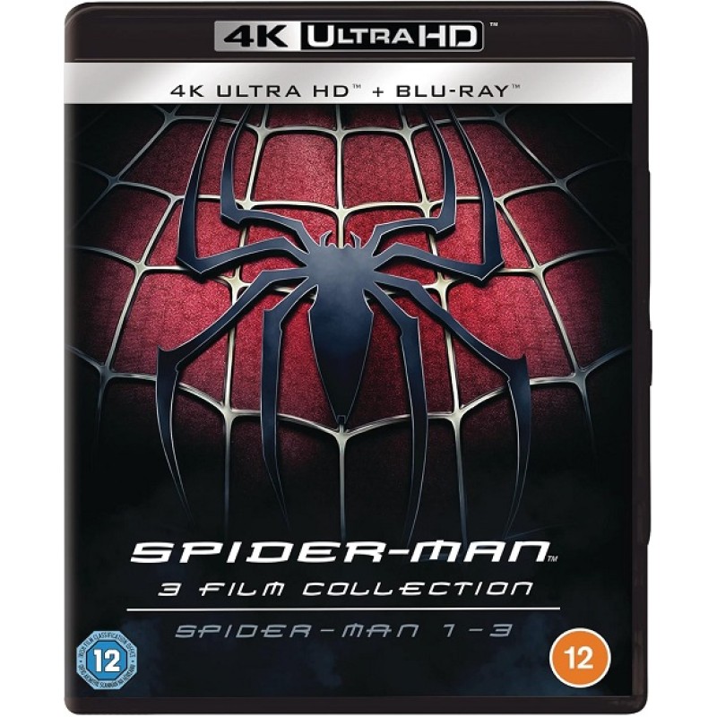Σπάιντερμαν 1-3 Film Collection [4K Ultra HD + Blu-ray]