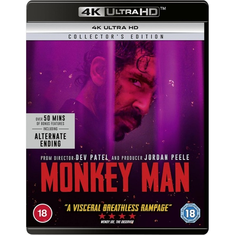 Monkey Man [4K Ultra HD]