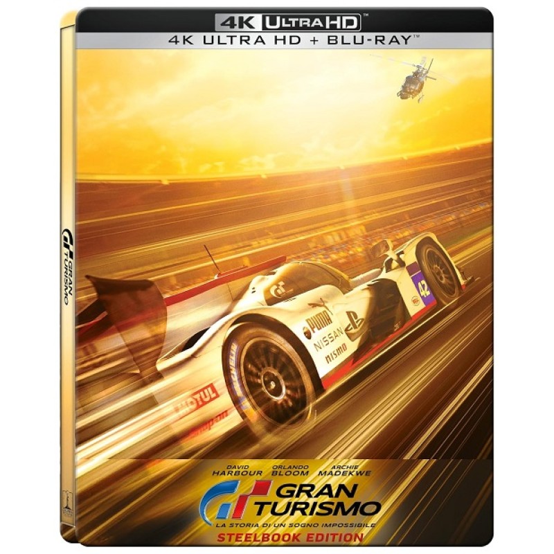 Gran Turismo [4K Ultra HD + Blu-ray] [Steelbook]