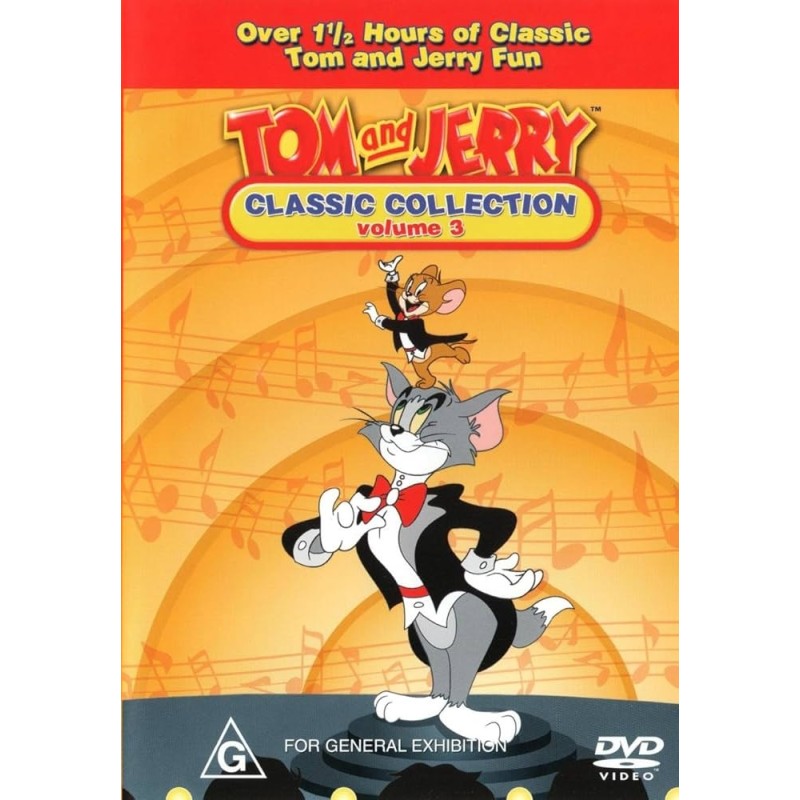 Tom and Jerry: Classic Collection Volume 3 DVD