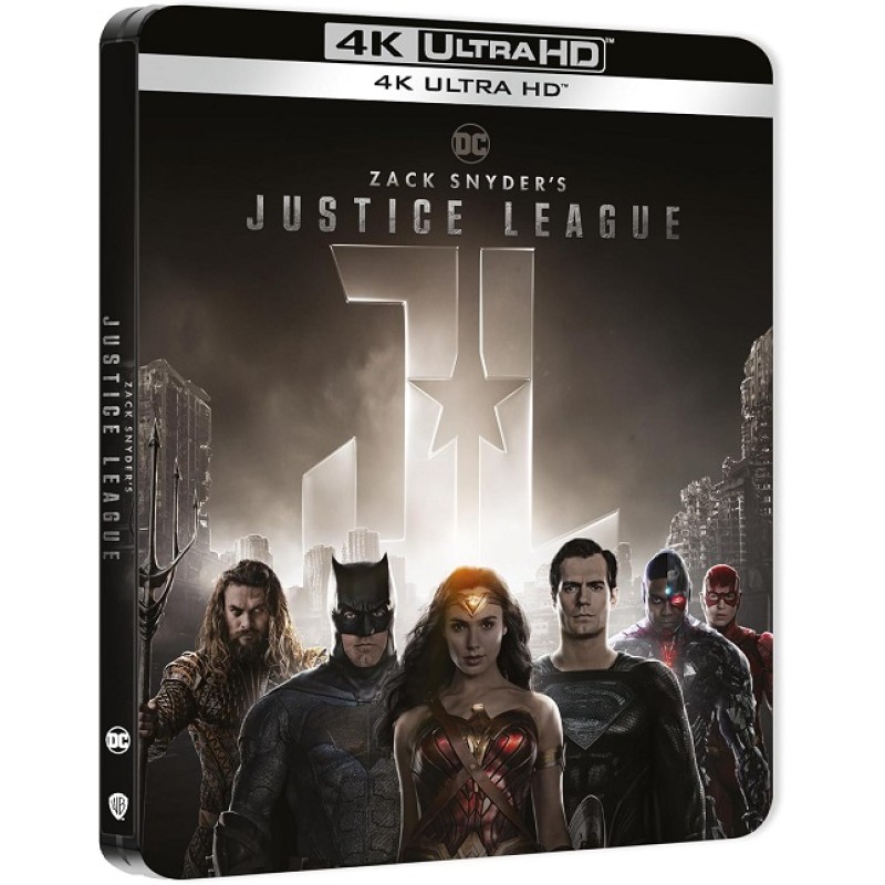 Zack Snyders Justice League [4K Ultra HD] [Steelbook]