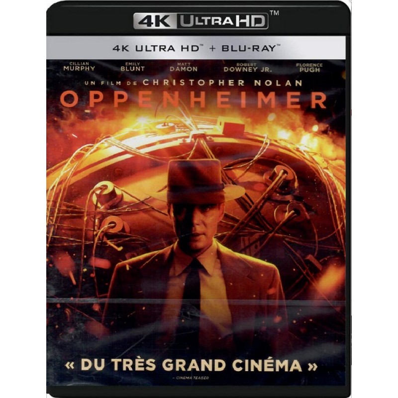 Oppenheimer [4K Ultra HD + Blu-Ray]