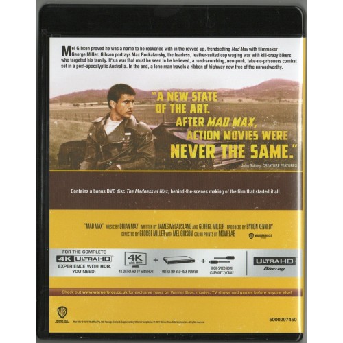 Mad Max [4K Ultra HD + Blu-ray]