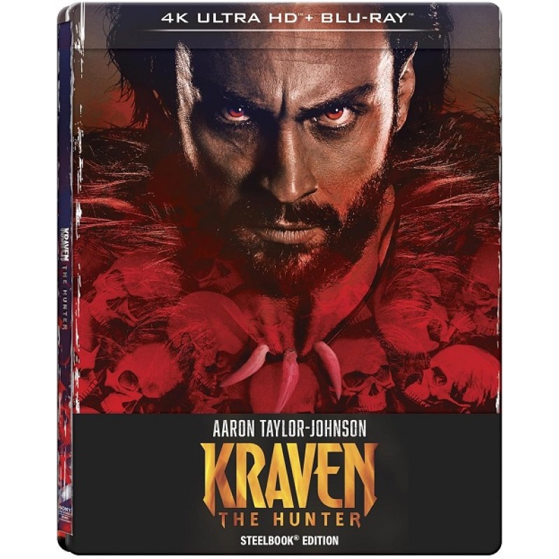 Kraven the Hunter [4K Ultra HD + Blu-Ray] [Steelbook]