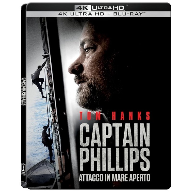 Captain Phillips [4K Ultra HD + Blu-Ray] [Steelbook]