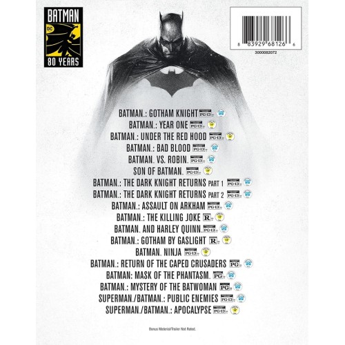 Batman - 80th Anniversary 18-Film Collection [Blu-ray]